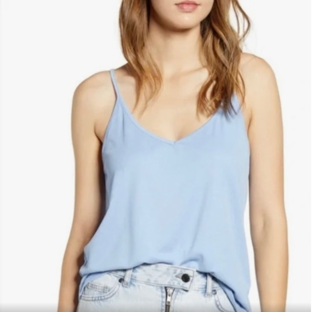 B.P. Blue Ribbed Tank